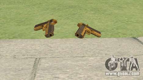 Heavy Pistol GTA V (Gold) Base V1 for GTA San Andreas