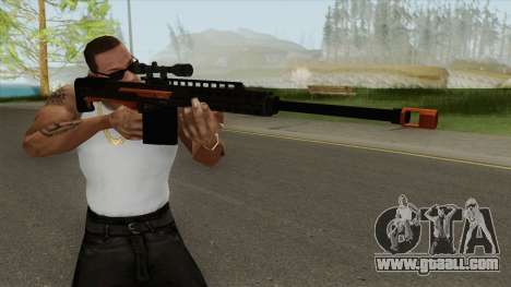 Heavy Sniper GTA V (Orange) V3 for GTA San Andreas