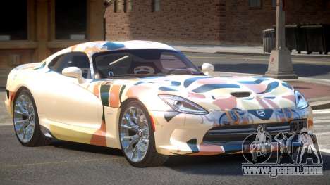 Dodge Viper GTS Edit PJ2 for GTA 4