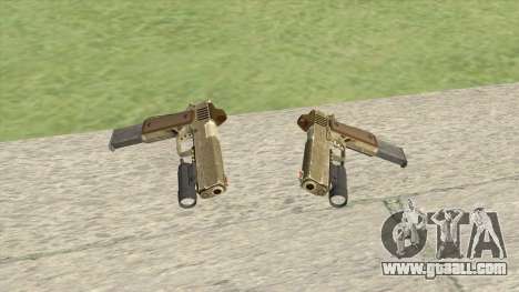 Heavy Pistol GTA V (Army) Flashlight V2 for GTA San Andreas