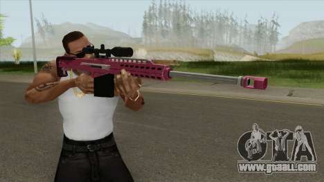 Heavy Sniper GTA V (Pink) V1 for GTA San Andreas