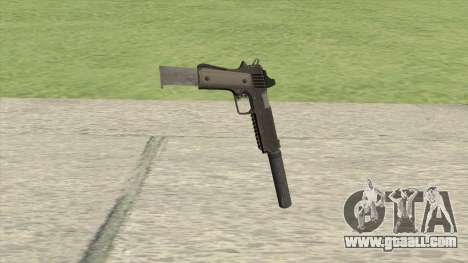 Heavy Pistol GTA V (NG Black) Suppressor V2 for GTA San Andreas