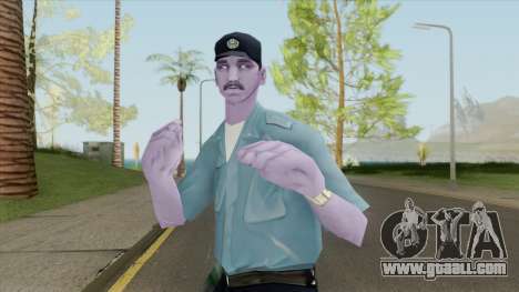 Purple Policeman for GTA San Andreas