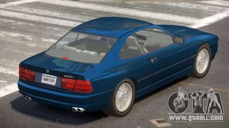 1992 BMW 850i E31 for GTA 4