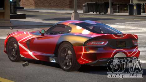 Dodge Viper SRT GTS PJ2 for GTA 4