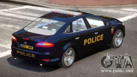 Ford Mondeo ST Police for GTA 4