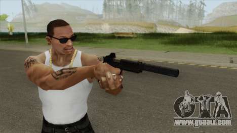 Heavy Pistol GTA V (NG Black) Suppressor V1 for GTA San Andreas