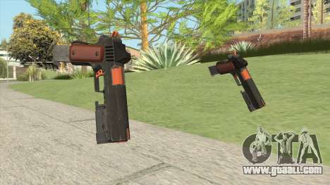 Heavy Pistol GTA V (Orange) Flashlight V2 for GTA San Andreas