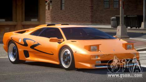 1995 Lamborghini Diablo SV V1.0 for GTA 4