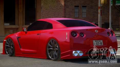 Nissan GT-R Tuned for GTA 4