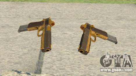 Heavy Pistol GTA V (Gold) Base V2 for GTA San Andreas