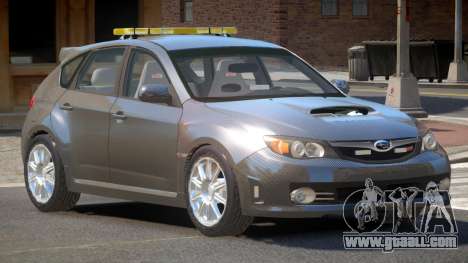 Subaru Impreza WRX Police V1.0 for GTA 4