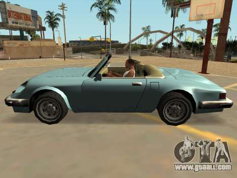 Pfister Comet With Badges & Extras for GTA San Andreas