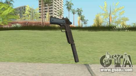 Heavy Pistol GTA V (LSPD) Suppressor V1 for GTA San Andreas
