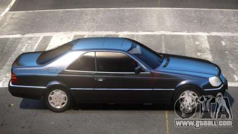 Mercedes Benz 600SEC V1.0 for GTA 4