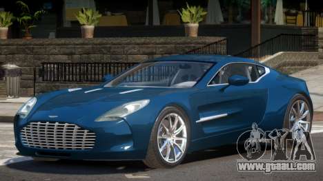 Aston Martin One 77 V1.0 for GTA 4