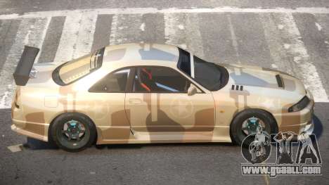 Nissan Skyline GT R33 SE PJ2 for GTA 4