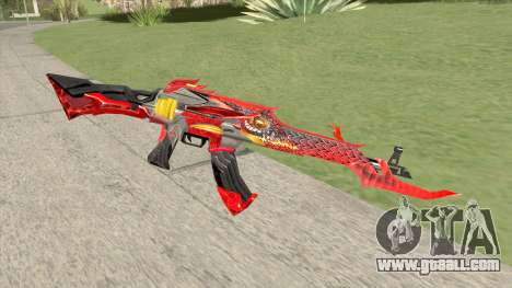 AK-47 (Unicorn Fire) for GTA San Andreas