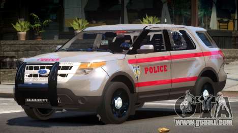 Ford Explorer Police V2.1 for GTA 4