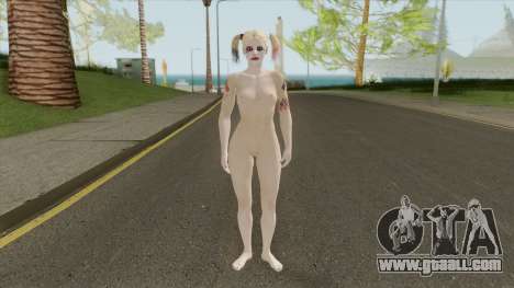 Harley Quinn (Nude) V2 for GTA San Andreas