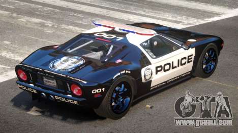 Ford GT1000 Police V1.1 for GTA 4