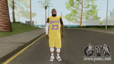 Lebron James (Lakers) for GTA San Andreas