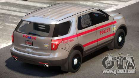 Ford Explorer Police V2.1 for GTA 4