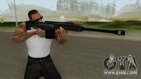 Heavy Sniper GTA V (LSPD) V2 for GTA San Andreas
