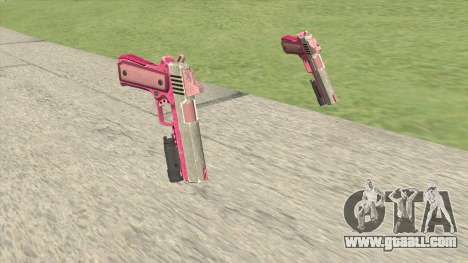 Heavy Pistol GTA V (Pink) Flashlight V1 for GTA San Andreas