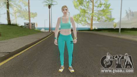 Random Female (Gym Suit) V3 GTA Online for GTA San Andreas