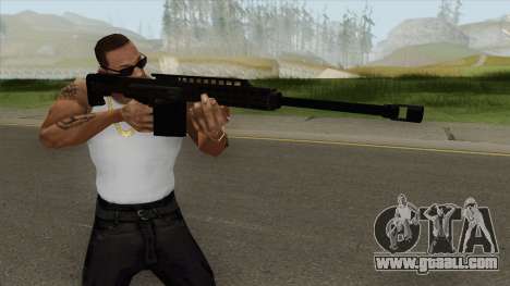 Heavy Sniper GTA V (Black) V2 for GTA San Andreas