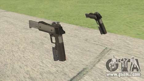 Heavy Pistol GTA V (NG Black) Flashlight V2 for GTA San Andreas