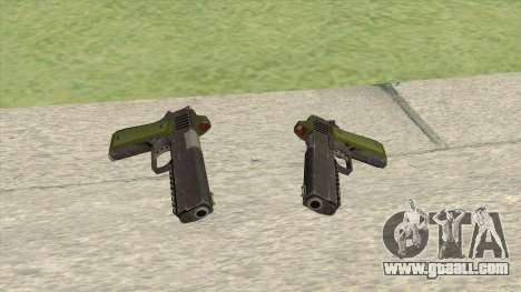 Heavy Pistol GTA V (Green) Base V1 for GTA San Andreas