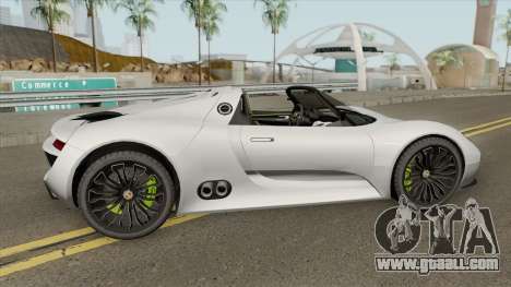 Porsche 918 Spyder (Concept) for GTA San Andreas