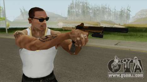 Heavy Pistol GTA V (Gold) Full Attachments for GTA San Andreas