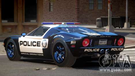 Ford GT1000 Police V1.1 for GTA 4