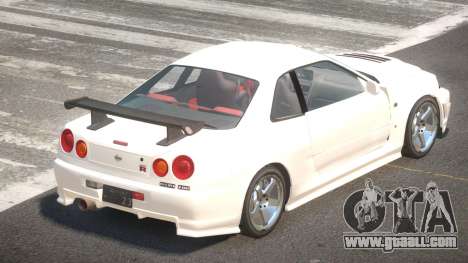 Nissan Skyline R34 Edit for GTA 4