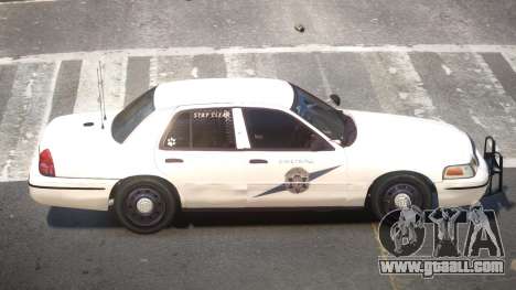 Ford Crown Victoria FS Police V1.2 for GTA 4