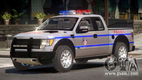 Ford Raptor Police V1.0 for GTA 4