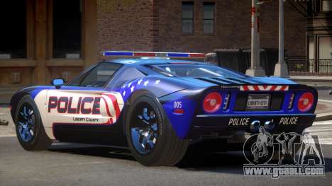 Ford GT1000 Police V1.0 for GTA 4