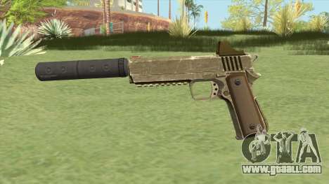 Heavy Pistol GTA V (Army) Suppressor V1 for GTA San Andreas