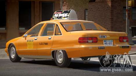 Chevrolet Caprice Taxi V1.0 for GTA 4