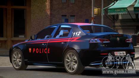 Alfa Romeo 159 Police V1.0 for GTA 4