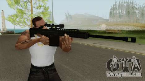 Heavy Sniper GTA V (Black) V3 for GTA San Andreas
