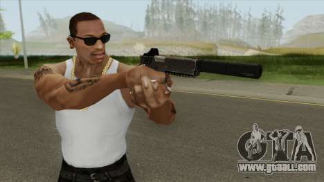 Heavy Pistol GTA V (Platinum) Suppressor V1 for GTA San Andreas