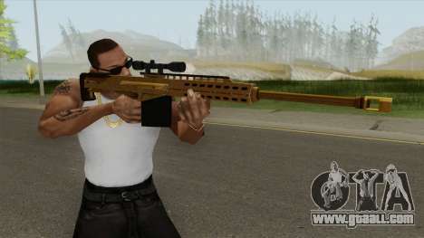 Heavy Sniper GTA V (Gold) V3 for GTA San Andreas