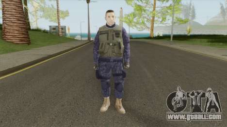 Policeman (Black Ops) for GTA San Andreas