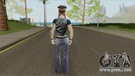 Biker Woman for GTA San Andreas