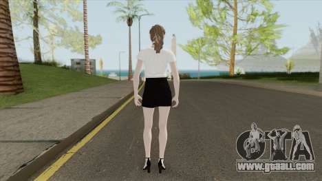 Claire Casual (Short Skirt) for GTA San Andreas