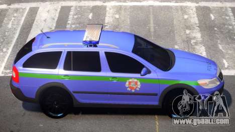 Skoda Octavia Scout Police V1.0 for GTA 4